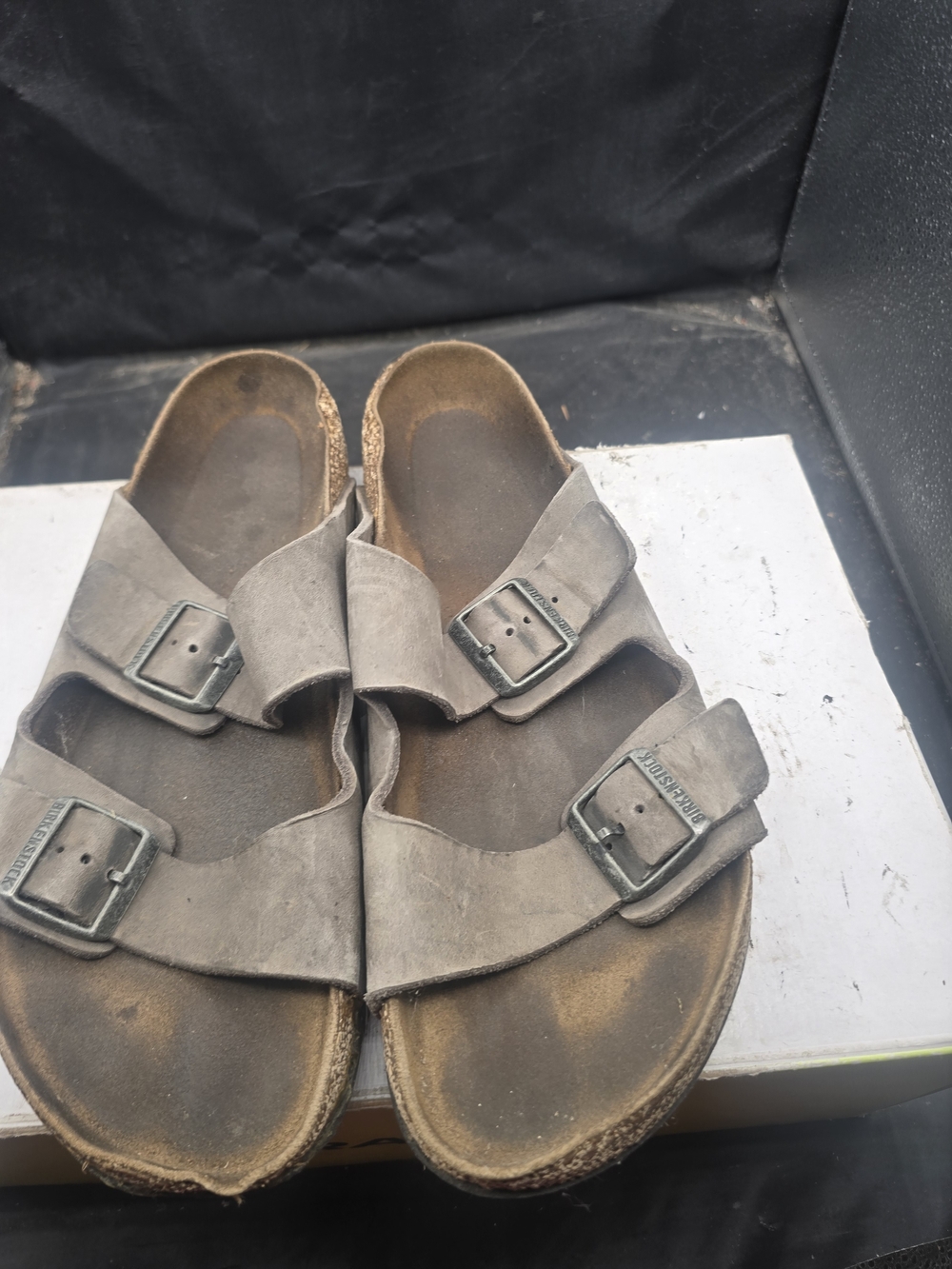Birkenstock Arizona Double Strap Sandals - Taupe